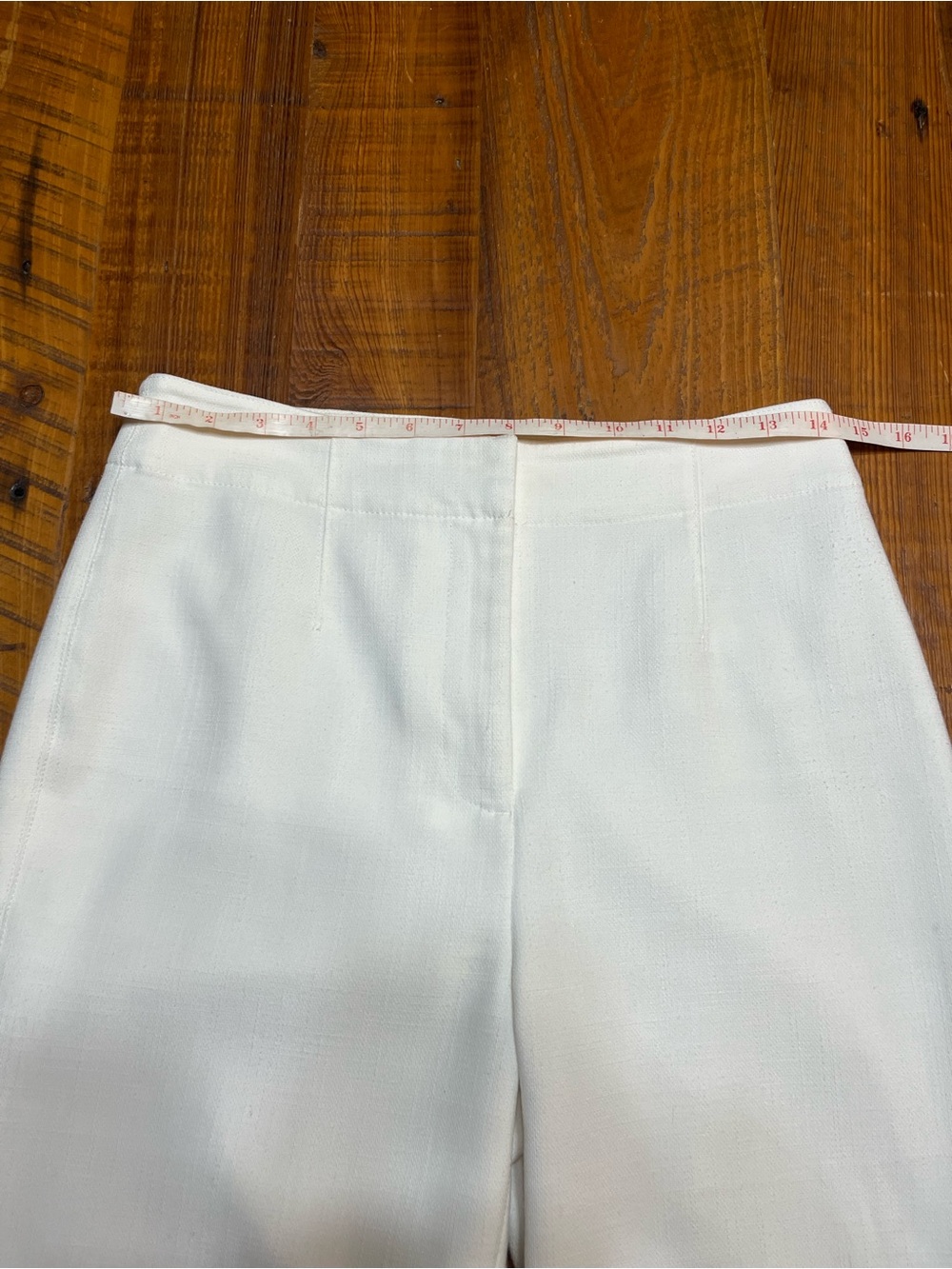 Ann Taylor Winter White Tailored Pants Size 2 - Picture 4 of 12